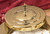 Communion Tray-Stacking Bread Plate Cover-Brass by CB Church Supplies