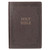 KJV Super Giant Print Bible-Dark Brown Faux Leather by Christian Art Gift
