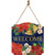 Wall Decor-Poinsettia Bells (12" X 12") by Carson Home Accent