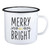 Mug-Enamel-Merry And Bright (24 Oz) by Christmas