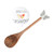 Spoon Rest & Wooden Spoon Boxed Set-Happiness In Grandmas Kitchen (4" Rest) by Amylee Weeks