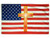 Flag-American w/Cross (3' x 5') by Swanson