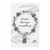 Bracelet-Silver Prayer Box/Prayer Changes Everything-Stretch by Roman Inc.