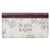 Checkbook/Wallet-Be Still & Know-Tan/Floral by Christian Art Gift