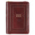 KJV Large Print Compact Bible-Burgundy Faux Leather w/Zipper by Christian Art Gift