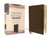 NRSV Updated Edition Holy Bible With Apocrypha/Personal Size (Comfort Print)-Dark Brown Leathersoft by Zondervan