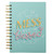 Journal-Wirebound-Hot Mess But I'm Blessed by Christian Art Gift