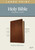 KJV Large Print Thinline Reference Bible/Filament Enabled Edition-Brown Genuine Leather by Tyndale House