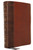 NKJV Verse-By-Verse Reference Bible/Large Print (Comfort Print)-Brown Leathersoft by Nelson Bibles