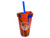 Silicone Cup w/Lid & Straw-Faith Moves Forward (16 Oz) by Silicone