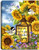 Mini Canvas-Sunflower Friends-LED Tabletop w/Timer (8" x 6") by Glow Decor