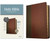 KJV Personal Size Giant Print Bible/Filament Enabled-Brown/Mahogany LeatherLike Indexed by Tyndale House