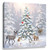 Pizazz Print-Woodland Christmas w/Swarovski Crystals (10" x 10") by Gelsinger Dona