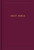 KJV Pew Bible-Garnet Hardcover by Holman Bible