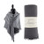 Blanket Scarf-Wrapped In Love-Grey (55" SQ) by CB Gift