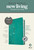 NLT Thinline Center-Column Reference Bible Filament-Enabled-Peony Rich Teal LeatherLike Indexed by Tyndale House
