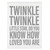 Box Sign-Twinkle Star (6" x 8") by Heartfelt