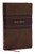 NKJV Personal Size Large Print Reference Holy Bible (Comfort Print)-Brown Leathersoft Indexed by Nelson Bibles