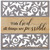 Shelf Sitter-Cutout-All Things Are Possible (8.5 x 8.5 x 1.5) (Pack Of 2) by Carson Home Accent