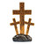 Standing Triple Cross-Flower Carved (7.68 x 11.61) by Manual Weavers