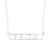 Necklace-Kingdom Words-Faith-Silver Plate by Kingdom Jewelry