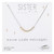 Necklace-Morse Code-Sister W/ Gift Bag (18") by Alexa's Angels