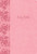 KJV Large Print Thinline Bible (Value Edition)-Soft Pink LeatherTouch by Holman Bible