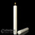 Altar Candle-White (1 1/2" x 12")-51% Beeswax/SFE (Pack Of 12) by Cathedral Candle