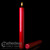 Christmas Altar Candle-Red (1 1/2" x 12")-51% Beeswax/APE (Pack Of 6) by Christmas