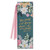 Bookmark-Be Still. Ps. 46:10-Faux Leather Teal by Christian Art Gift