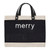 Mini Market Tote-Merry (12.5" x 9.5"x  5.5") by Christmas