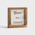 Wood Decor-Grace For Today (5.5" x 5.25") (II Peter 1:2) by Dayspring