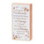 Home Decor-Prayer Block-Serenity (4") by Roman Inc.