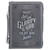 Bible Cover-Glorify God To Enjoy Him Forever-Gray-Large by Christian Art Gift