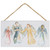 Petite Hanging Accent-Colorful Angels (5.5" x 6.5") by Christmas