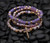 Bracelet-Eden Merry-Cross-Three Strand-Violet by Eden Merry