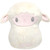 Plush-LambiePuffs-Pink (10" H) by First & Main