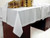 Communion-Table Cover-Polyester/Rayon White (50" x  86") by Broadman & Holman