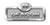 Badge-Deacon w/Cross-Magnetic Back-Silver (2-1/16" x 2/3") by Broadman & Holman