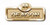 Badge-Deacon w/Cross-Magnetic Back-Brass (2-1/16" x 2/3") by Broadman & Holman