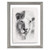 Floating Art Rectangle-B&W Lamb (14 x 11) by The Good Shepherd