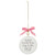 Ornament-Good News Great Joy Luke 2:10 (3.4"Dia Round) by Christian Art Gift