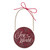 Ornament-Joy to the World (2.6" Dia Round) by Christian Art Gift
