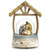 Musical Glitterdome-Holy Family In Stable (Tune: Silent Night) (8"H) by Christmas