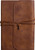 ESV Thinline Bible (RL)-Brown Natural Leather w/Flap & Strap by English Standard V