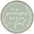 Magnet-Round-His Promises Never Fail (2.5") by Sincere Surroundin