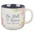 Ceramic Mug-Be Still & Know Ps. 46:10-White/Navy by Christian Art Gift