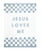 Plush Blanket-Jesus Loves Me (30" x 40") by Stephan Baby