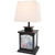 Lantern Lamp w/Fabric Shade-In Loving Memory (12" x 5.25" x 5.25") by Carson Home Accent