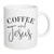 Mug-Coffee & Jesus (15 Oz) by P Graham Dunn